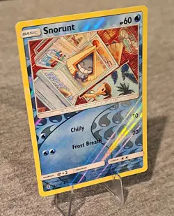 Snorunt 31/145 Sun Moon Guardians Rising Reverse Holo Pokemon - Image 2