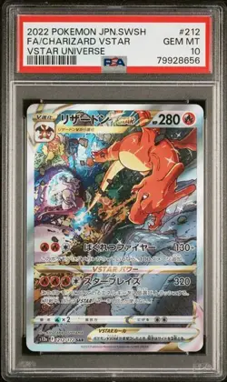 PSA 10 GEM MINT Charizard VSTAR Universe Full Art Holo Japanese Pokemon 212/172 - Image 1