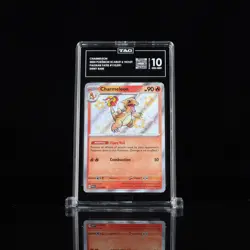 Pokemon TCG CHARMELEON 2024 Paldean Fates Shiny Rare 110/091 TAG GEM MINT 10 - Image 1