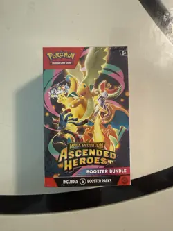 Pokemon TCG Mega Evolution Ascended Heroes Booster Bundle 6 Pack New Sealed - Image 1