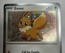 Eevee SVP 200 Cosmos Holo Black Star Promo Pokemon TCG Near Mint+ - Image 2