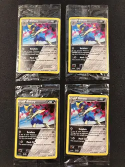 Pokemon Bisharp 64/114 & Zoroak 91/162 XY Cosmos Holo Promo SEALED x4 (LOT) - Image 1