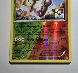 Pokemon Volcarona #15 Steam Siege 4th Place Pokemon League- NM - Image 3