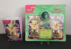 Pokemon TCG Ascended Heroes Mega Evolution Booster Bundle 8 Packs Erika Sealed - Image 1