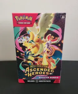 Pokemon TCG Ascended Heroes Mega Evolution Booster Bundle 8 Packs Erika Sealed - Image 4