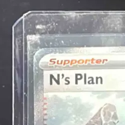 2025 Pokemon Gaming Black Bolt N's Plan #163/086 Ultra Rare - Image 3