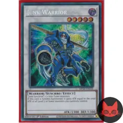 Yugioh Junk Warrior MP24-EN131 Secret Rare 1st Edition NM - Image 1