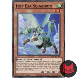 Yugioh Hop Ear Squadron MP20-EN164 Common 1st Edition NM - Image 1