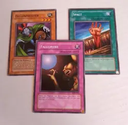 Yu-Gi-Oh Set 1996 Spalt Fallenmeister Fallgrube - Image 1