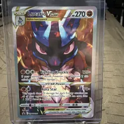 Lucario VSTAR SWSH291 SWSH: Sword & Shield Promo Cards Holo Pokemon TCG NM - Image 1