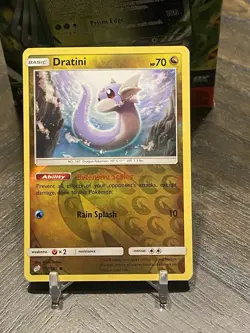 Dratini 117/181 Common Reverse Holo Card Team Up Pokemon TCG LP - Image 1