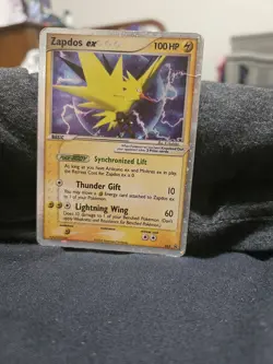 Zapdos ex 033 Black Star Promo 2005 Holo Rare Pokemon Card TCG - Image 1