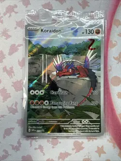 Koraidon - SVP014 - Pokemon TCG Scarlet & Violet Promo SEALED Holo Card NM #2 - Image 1