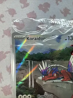Koraidon - SVP014 - Pokemon TCG Scarlet & Violet Promo SEALED Holo Card NM #2 - Image 2