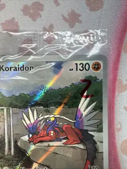 Koraidon - SVP014 - Pokemon TCG Scarlet & Violet Promo SEALED Holo Card NM #2 - Image 5