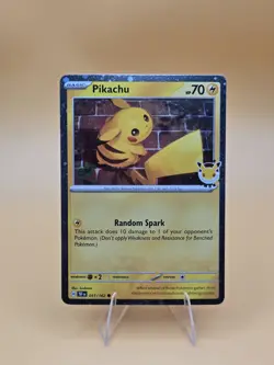 Pikachu 051/162 2026 Pokemon Day Stamped Promo Holo Card TCG - Image 3