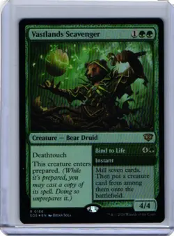Vastlands Scavenger // Bind to Life Secrets of Strixhaven Foil 166 - Image 1