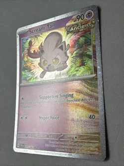 Pokemon TCG * SV Temporal Force * 77/162 Scream Tail Cosmos Holo * FRESH PK - Image 2