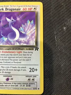 Dark Dragonair 33/82 - Team Rocket - Pokemon Card NM!! - Image 2