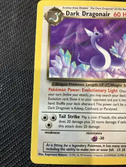 Dark Dragonair 33/82 - Team Rocket - Pokemon Card NM!! - Image 3