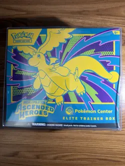Pokemon Center Exclusive: Ascended Heroes Elite Trainer Box ETB (SEALED) W/Case - Image 1