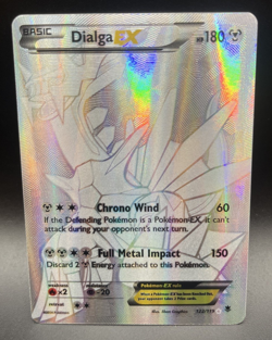 Pokemon TCG 2014 Pokemon XY Full Art Dialga Ex Holo Phantom Forces 122/119 LP-NM - Image 1