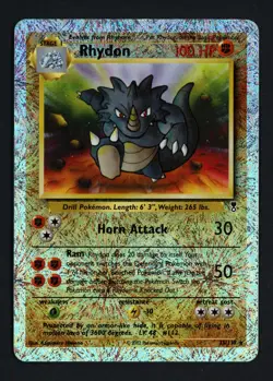 Rhydon 35/110 Legendary Collection Reverse Holofoil Rare Pokemon TCG - Image 1