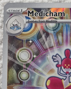 Medicham 241/217 - 2026 Ascended Heroes Illustration Rare Holo Pokemon Card NM - Image 2
