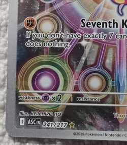 Medicham 241/217 - 2026 Ascended Heroes Illustration Rare Holo Pokemon Card NM - Image 5