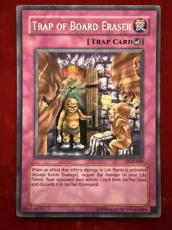Yugioh Trap of Board Eraser PGD-099 Pharaonic Guardian Unlimited - Image 1
