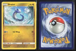 Dratini 35/70 Common Dragon Majesty Pokemon Moderately Played - Image 3