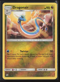 Dragonair 149/236 Uncommon Unified Minds Pokemon Reverse Holo Lightly Played - Image 1