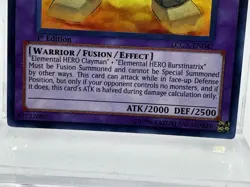 Elemental HERO Rampart Blaster - LCGX-EN047 - Super Rare Yugioh - Image 2
