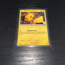 Pokemon TCG Pikachu 051/162 30th Anniversary 2026 Pokemon Day Promo Cosmos Holo - Image 1