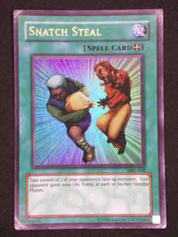 Snatch Steal / MRL-036 / Near HP-DMG / Ultra Rare / Unlimited / YuGiOh - Image 1