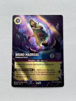 Bruno Madrigal - Undetected Uncle - D23 Promo #4 - Disney Lorcana - Image 1