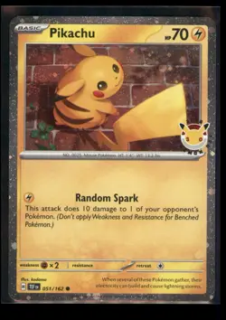 Miscellaneous Cards & Products #051/162 Pikachu (Pokemon Day 2026) - Image 1