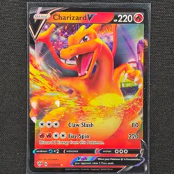 Charizard V - 019/189 - Ultra Rare - Darkness Ablaze - Pokemon Card - NM/M - Image 1