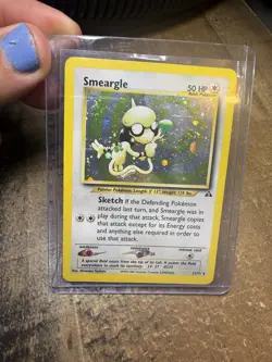 Pokemon Smeargle Neo Discovery 11/75 Holo Rare Unlimited English Card Swirl - Image 1