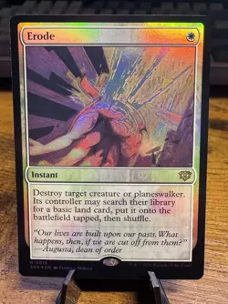 MTG - Erode 15 Rare Secrets of Strixhaven Magic: The Gathering Foil Near Mint - Image 1