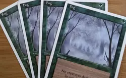 X 4 Fog NM-M 4th Edition MTG Magic The Gathering - Image 1