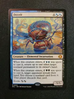 Deceit Lorwyn Eclipsed Regular NM Magic The Gathering MTG Tcg See Pics * - Image 1