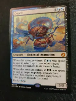 Deceit Lorwyn Eclipsed Regular NM Magic The Gathering MTG Tcg See Pics * - Image 3