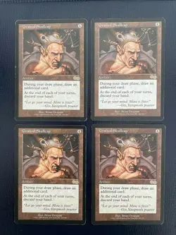 MTG 4X URZA'S SAGA GRAFTED SKULLCAP MAGIC THE GATHERING ARTIFACT RARE ENGLISH - Image 3