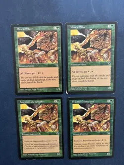 MTG 4X TEMPEST MUSCLE SLIVER MAGIC THE GATHERING ITALIAN + SPANISH + ENGLISH - Image 5