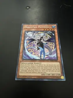 Yugioh! TCG - Dracotail Faimena - Collector’s Rare - Justice Hunters -JUSH-EN002 - Image 1