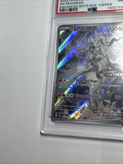 N's Reshiram 167/159 Journey Together Stamped Box Topper Pokemon PSA 9 - Image 5