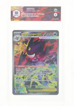 Pokemon - Mega Gengar EX - 284/217 Ascesa Eroica - GRAAD 10 GEM-MT ITA 2026 - Image 1