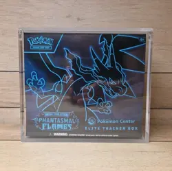 Pokemon Phantasmal Flames Pokemon Center Exclusive ETB Elite Trainer Box W/Case - Image 1