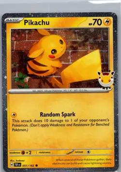 Pikachu (Pokemon Day 2026) 051/162 Holo Common - Image 1